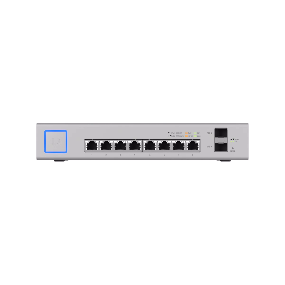 Ubiquiti UniFi US-8-150W 8-Port PoE Switch with 150W Power – Teckart ...