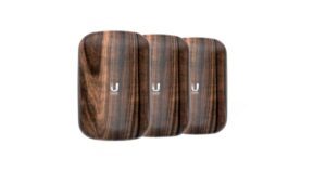 Ubiquiti UniFi U6 Extender / BeaconHD Cover – Wood (3‑Pack)-EXTD‑cover‑Wood‑3