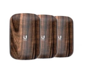 Ubiquiti UniFi U6 Extender / BeaconHD Cover – Wood (3‑Pack)-EXTD‑cover‑Wood‑3