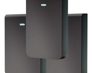 Ubiquiti In‑Wall HD Access Point Cover – Black (3‑Pack)-IW‑HD‑BK‑3