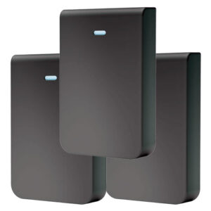 Ubiquiti In‑Wall HD Access Point Cover – Black (3‑Pack)-IW‑HD‑BK‑3