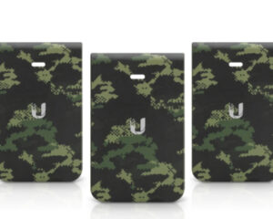 Ubiquiti In‑Wall HD Cover – Carbon Fiber (3‑Pack)-IW‑HD‑CF‑3