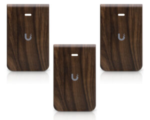 Ubiquiti In‑Wall HD Cover – Wood (3‑Pack)-IW‑HD‑WD‑3