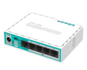 MikroTik hEX Wired Gigabit Router (5-Port Ethernet)