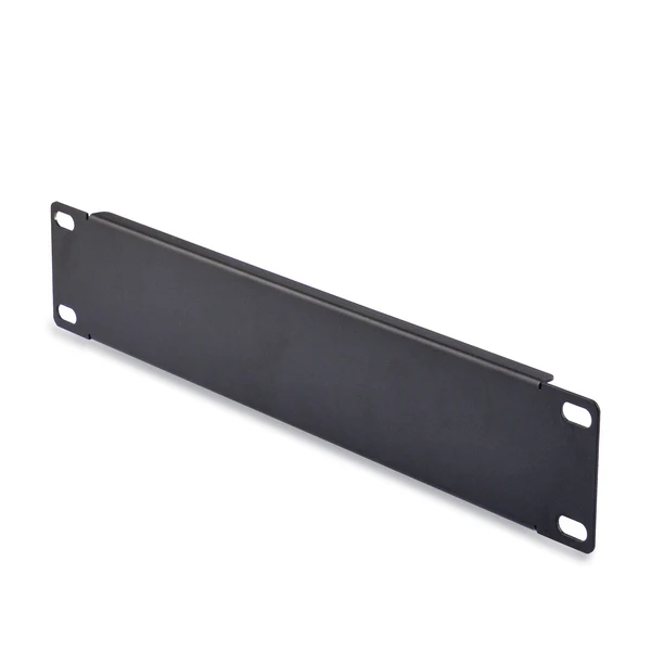DeskPi RackMate 10-Inch 1U Blank Panel (Black)