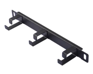 DeskPi 10inch Server Rack 0.5U Rack Cable Management Panel-with 3 D-Rings