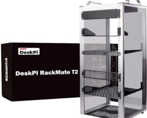 DeskPi RackMate T2 Rack (Silver)