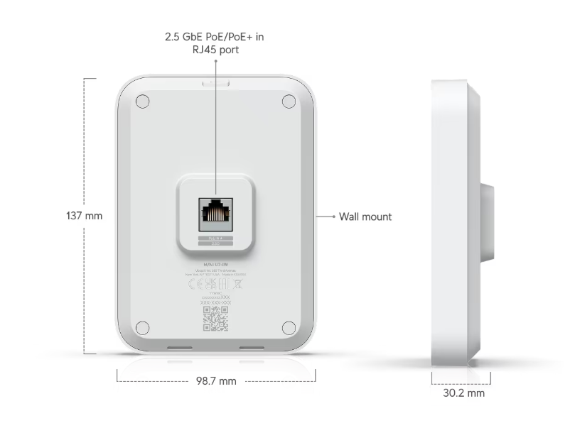 Access Point U7 In-Wall (U7-IW) - Image 4