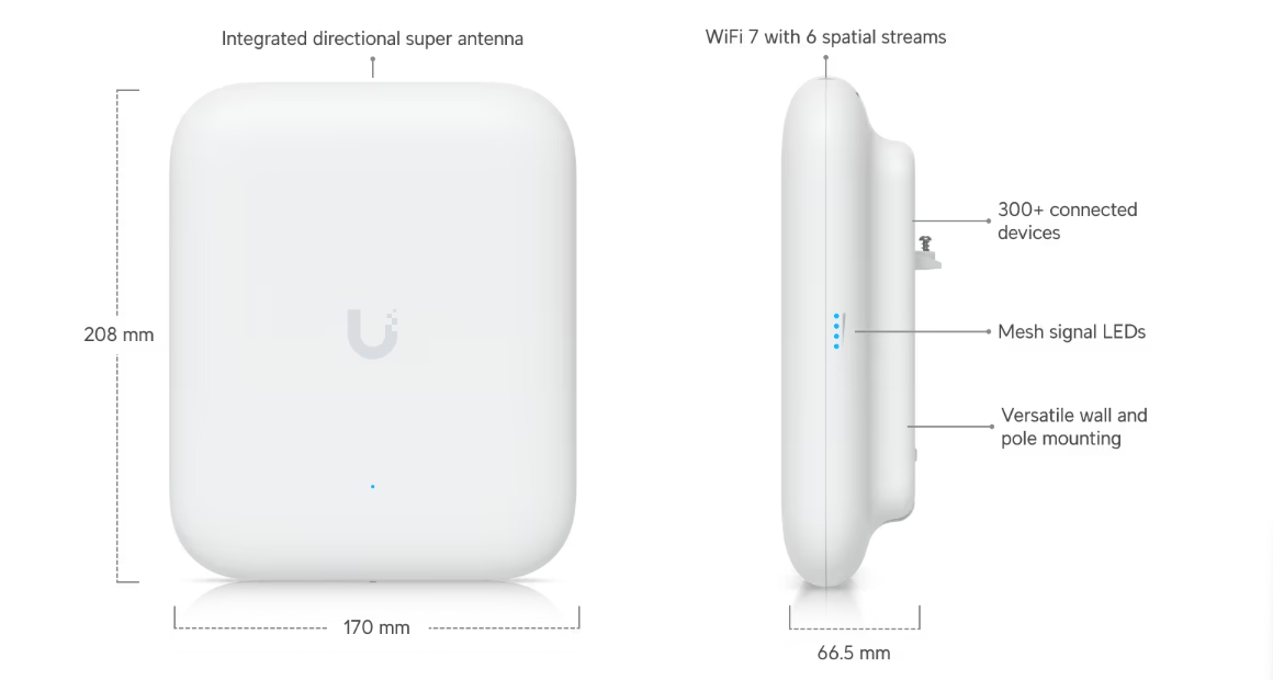 Access Point U7 Pro Outdoor (U7-Pro-Outdoor) - Image 3