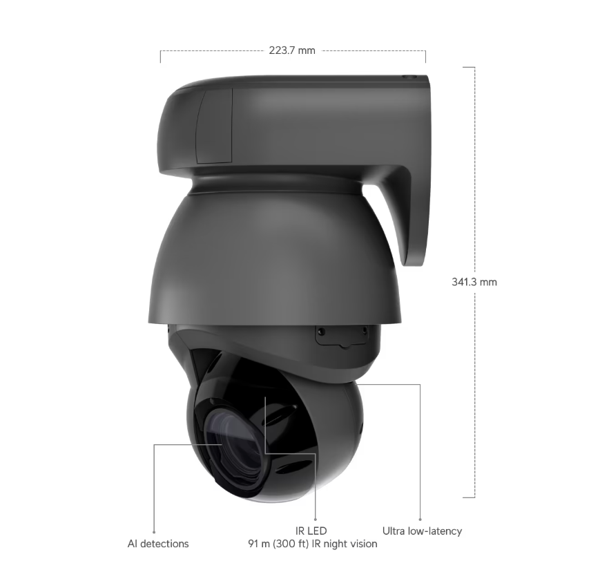 Ubiquiti UniFi G4 PTZ Industrial UVC-G4-PTZ - Image 3