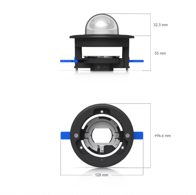 G5 Dome Ultra Flush Mount (UACC-G5-Dome-Ultra-FM-B) - Image 3