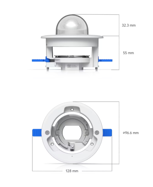 G5 Dome Ultra Flush Mount (UACC-G5-Dome-Ultra-FM-W) - Image 3