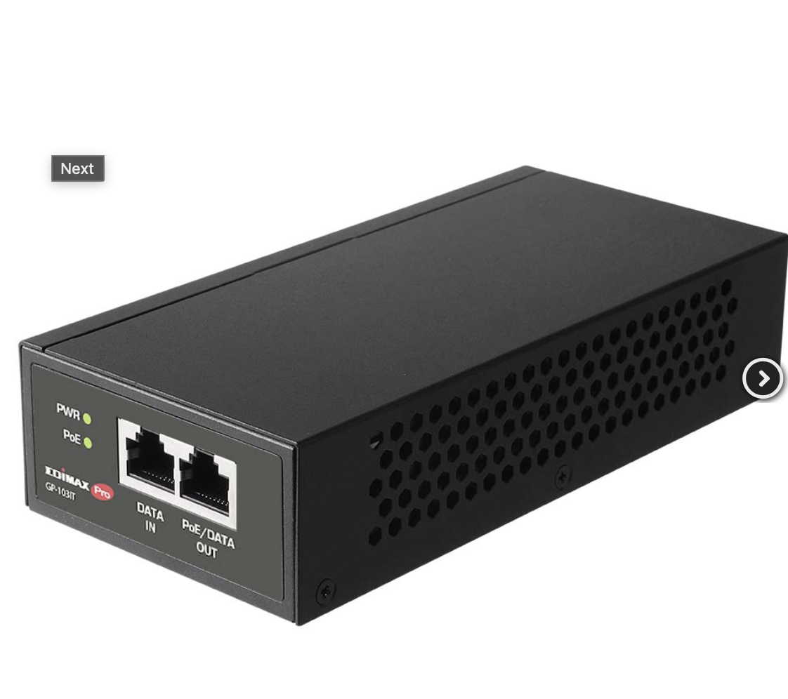 Edimax IEEE 802.3bt Gigabit 90W PoE++ Injector GP-103IT