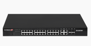 Edimax ES-5424P Long Range 24-Port Fast Ethernet PoE+ Web Smart Switch