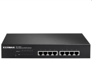 Edimax ES-1008PL 8-Port Fast Ethernet PoE+ Switch