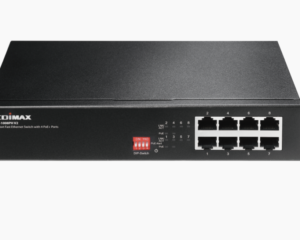 Edimax ES-1008PH V2 Long Range 8-Port Fast Ethernet Switch with 4 PoE+ Ports